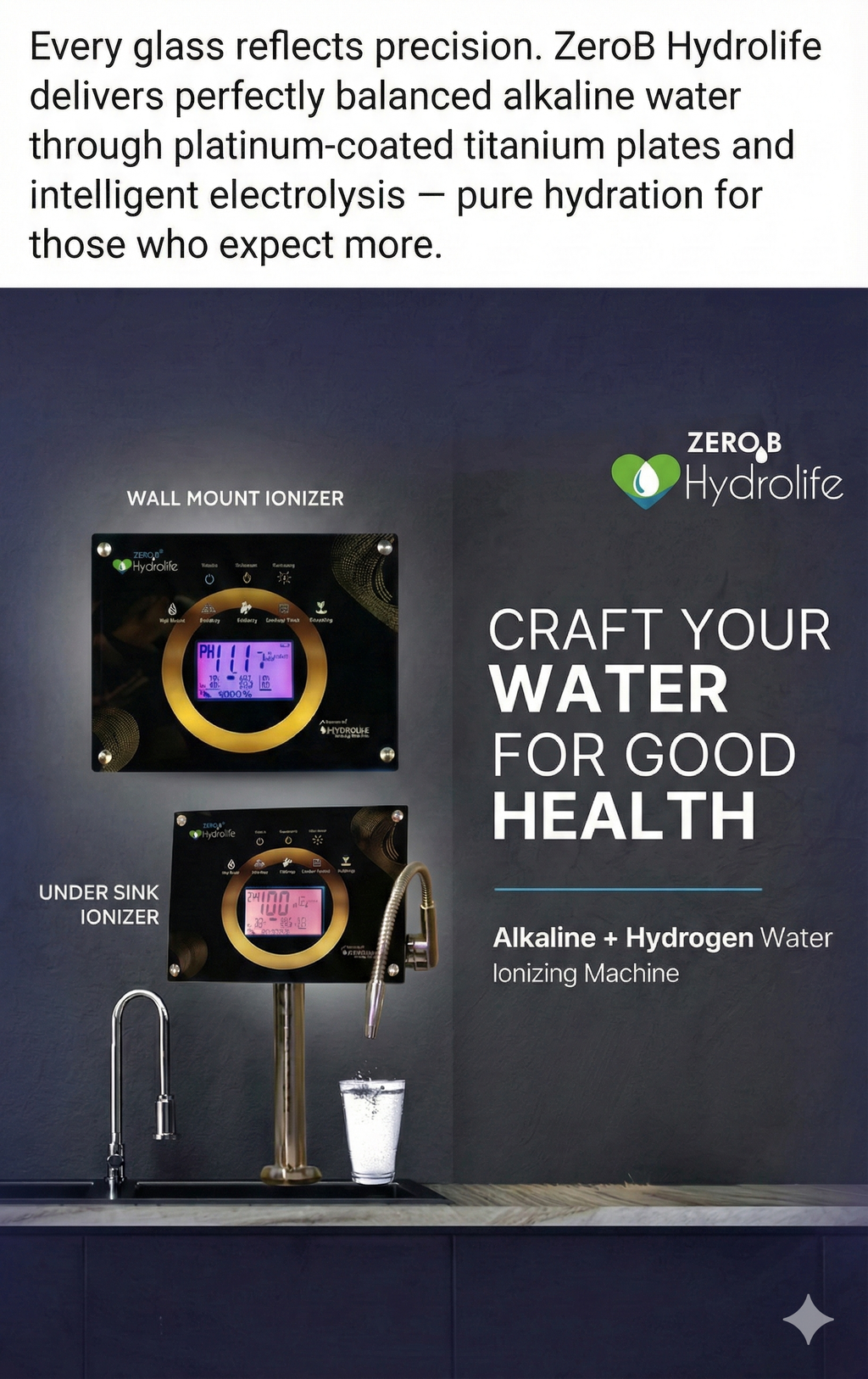 Zero b Alakaline ionizer